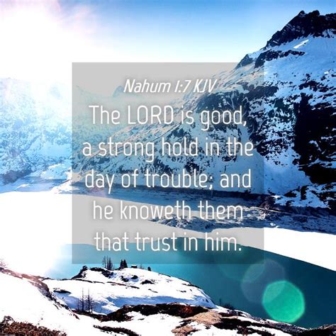 Nahum Kjv Bible Verse Images