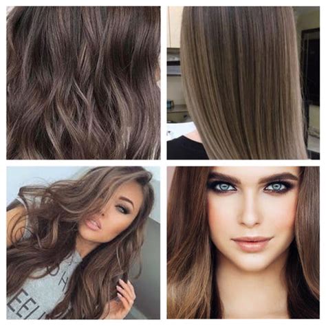 mushroom brown hair color balayage - Hue Coates