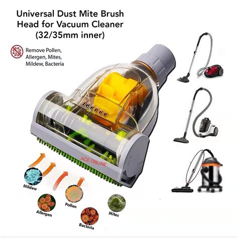 Mini Universal Turbo Dust Mite Floor Brush Head Vacuum Cleaner Mm Pet