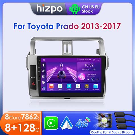 Hizpo Car Multimedia Navigation For Toyota Land Cruiser Prado