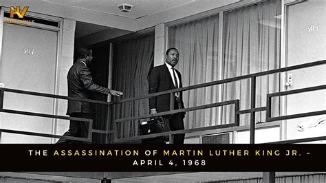 The Assassination Of Martin Luther King Jr April Youtube