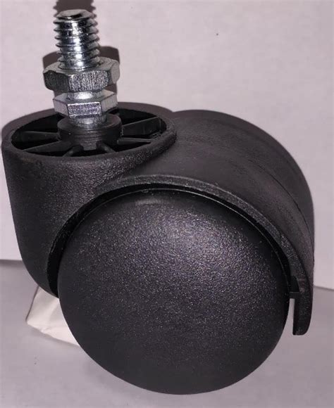 Black X Office Chair Wheel Caster Load Capacity Kg Kg At