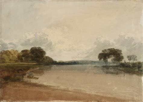 Joseph Mallord William Turner Syon Reach Looking Upstream Towards