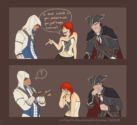 Damn Those Knives By Lilaym On Deviantart Assassins Creed Funny