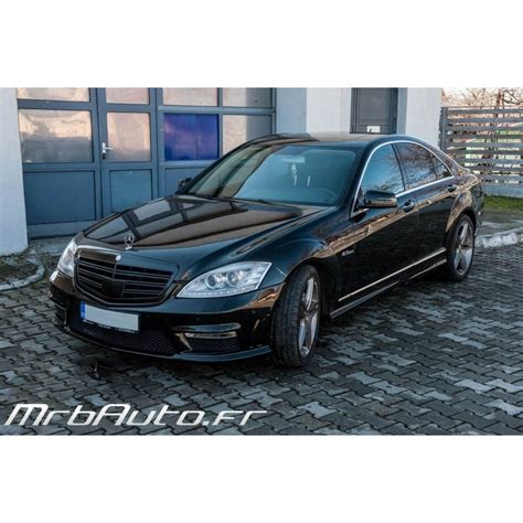 Calandre Look Amg S S Pour Mercedes Classe S W Piano Black