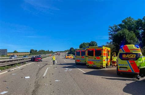 nach unfall voll gesperrt