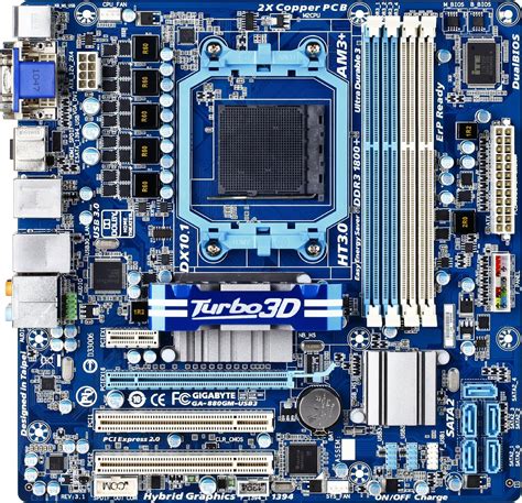 Gigabyte GA 880GM USB3 AM3 AMD 880 G HDMI USB 3 0 Micro ATX Placa