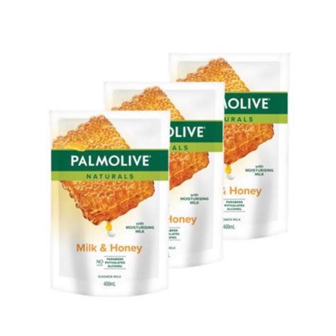 Jual Palmolive Natural Shower Gel Milk Honey Pouch Sabun Mandi Cair