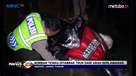 Jatuh Saat Salip Kendaraan Pengendara Motor Tewas Terlindas Truk Dari