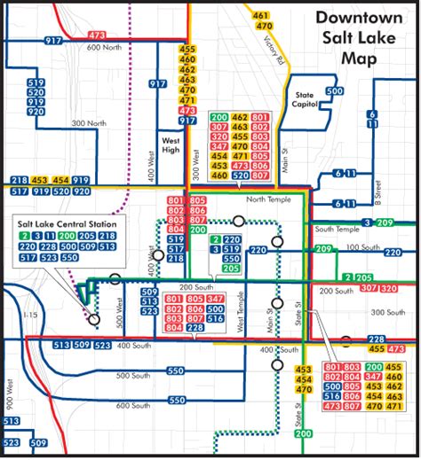 Salt Lake City UTA Light Rail System