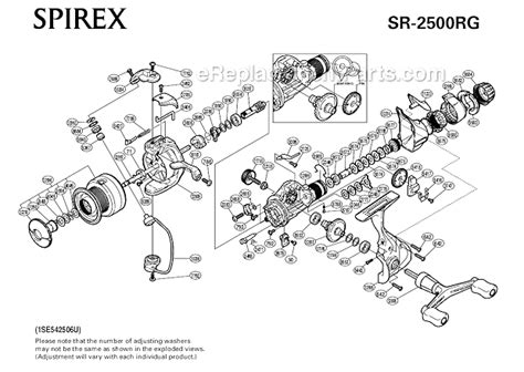 Shimano Reel Diagrams Parts Lists