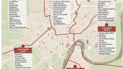 Esta Es La Propuesta De Las Nuevas Zonas De Escolarizaci N De C Rdoba