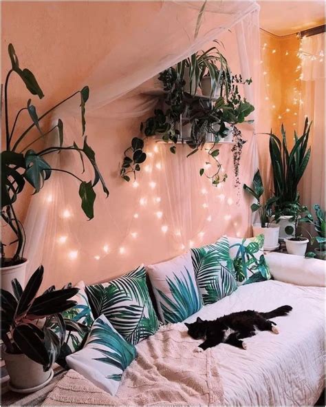 57 Ways To Decorate With Fairy Lights Cozy Room Aesthetic Bedroom