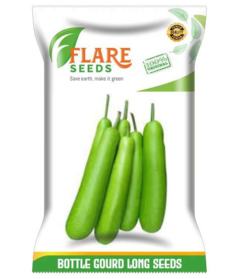 Bottle Gourd Long 50 Seeds Pack Buy Bottle Gourd Long 50 Seeds Pack Online At Low Price