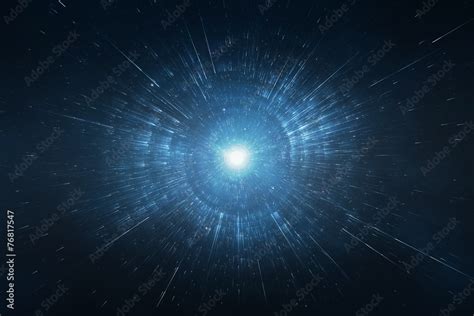 Starburst space travel background Stock Illustration | Adobe Stock