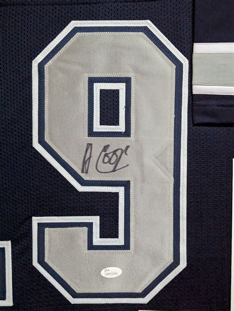 FRAMED DALLAS COWBOYS AMARI COOPER AUTOGRAPHED SIGNED JERSEY JSA COA ...