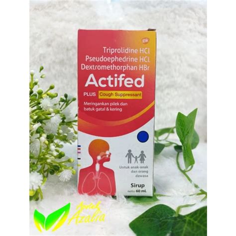 Jual Actifed Plus Expectorant Sirup Ml Shopee Indonesia