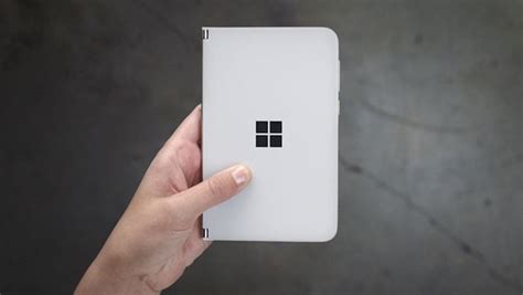 Microsoft's Surface Duo 'Peeks' For The Camera In A Leaked Video | HotHardware