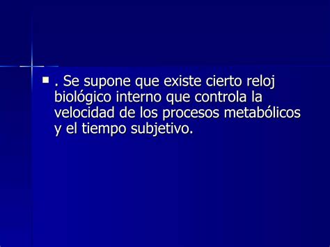 La Percepcion Del Tiempo Ppt