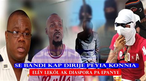 Men aksyon Bandi yo Ayiti pa gen chans vre menm elèv lekòl ak diaspora