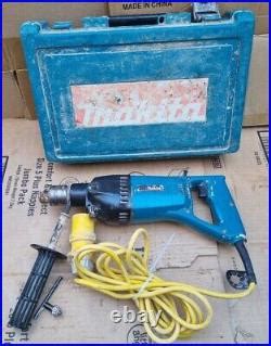 Makita 8406 13mm Diamond Core And Hammer Drill 110v Diamond Core Drill