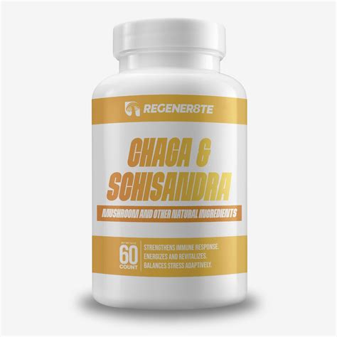 Organic Chaga Mushroom + Schisandra Berry Extract : Regener8te Immune – Pure Syncore