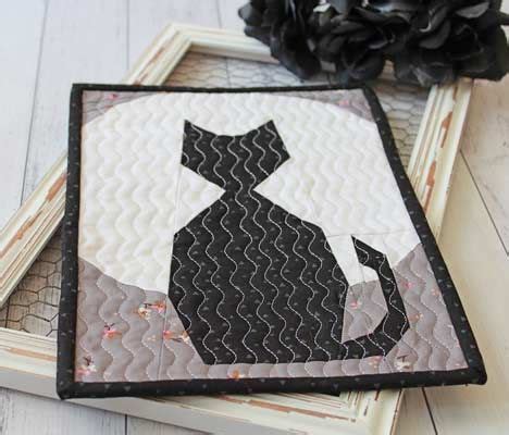 Free Cat Quilt Patterns And Cat Quilt Blocks Modern Lovely