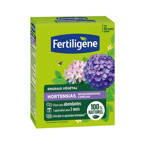 FERTILIGENE Engrais Végétal Hortensias Rhododendrons Camélias UAB 1 2 kg