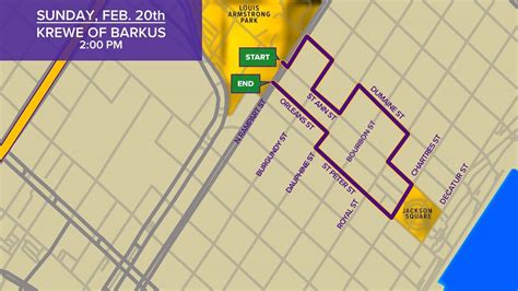 Barkus parade route, start time | wwltv.com