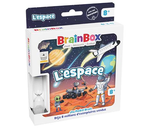 Brainbox Espace Pocket Asmod E Jeu De Soci T Voyage Ducatif Enfants