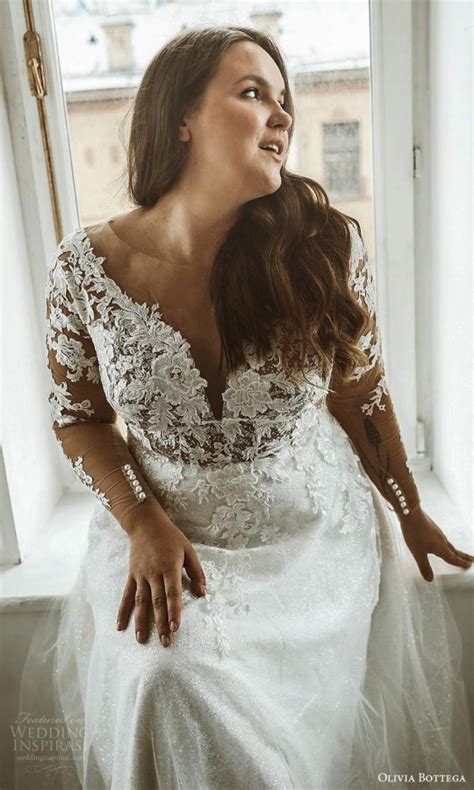 Olivia Bottega Plus Size Wedding Dresses Wedding Inspirasi