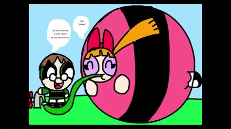 Powerpuff Girls Drawingsblossom Water Inflationfor Nintendo Gamer