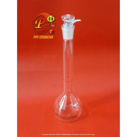 Jual Labu Ukur Ml Pyrex Volumetric Flask Ml Pyrex Labu Ukur