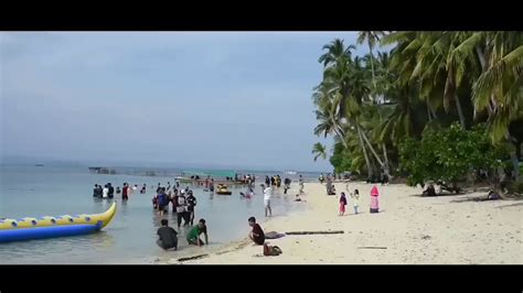 Pantai Pulau Mahitam Pesawaran Lampung Youtube