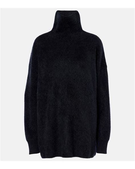 Lisa Yang Teresa Cashmere Turtleneck Sweater In Blue Lyst