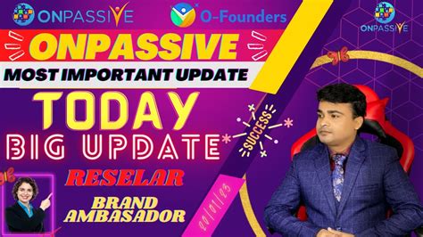 Ash Mufareh Big Update Today Onpassive Latesnt Update 20 01 2023