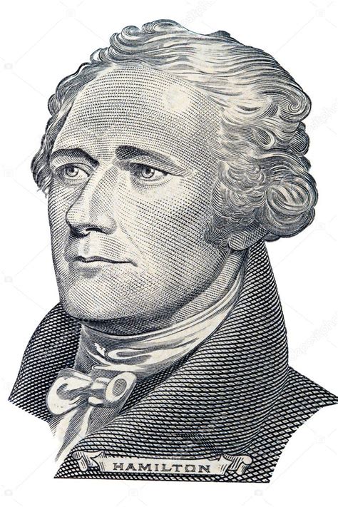 Alexander Hamilton portrait — Stock Photo © ra3rn_ #7923906