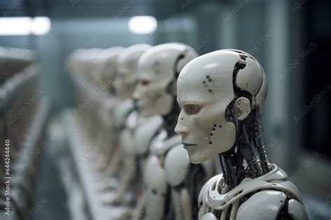 Artificial Intelligence And Humanoid Android Robots Human Appearance