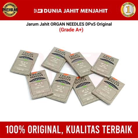 Jarum Jahit Organ Needles Dpx Original Berbagai Ukuran Lazada Indonesia