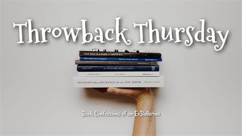 Book Confessions Of An Ex Ballerina Throwback Thursday The Fault In