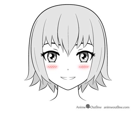 How to Draw Anime & Manga Blush in Different Ways - AnimeOutline