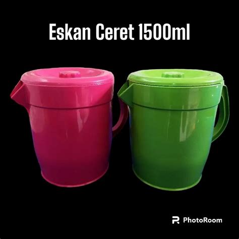 Jual Eskan Water Jug 1 5 Ml Ceret Plastik 1500ml Teko Serbaguna