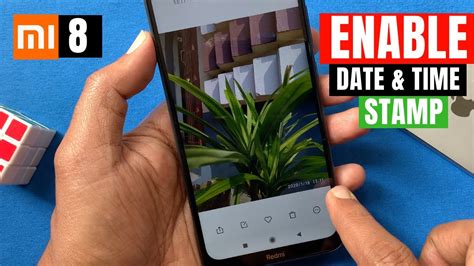 How To Enable Date And Time Stamp On Photos In Redmi 8 Youtube