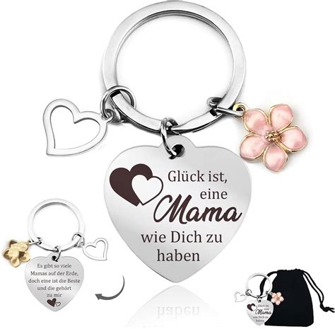 SupreLuck Muttertagsgeschenke für Mama Schlüsselanhänger Mama Geschenk