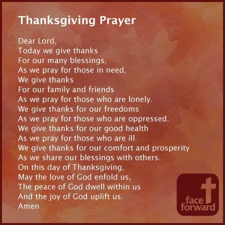 Thanksgiving Prayer Service - Thanksgiving Prayer Service By Missy ...