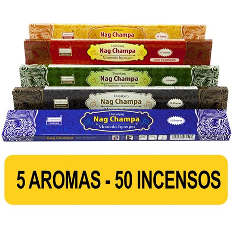 Kit Incenso Darshan Nag Champa Shopee Brasil