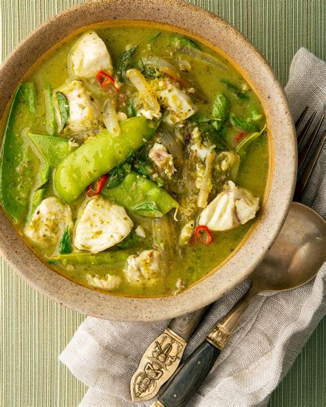 Thai Fish Curry Recipe How To Make Thai Green Curry Fish