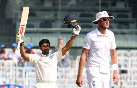 India Vs England Karun Nair Scores Maiden Triple Hundred In Chennai