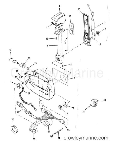 Mercury Outboard Remote Control Wiring Diagram Wiring Diagram