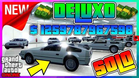 Gta Online Glitch De Dinheiro Solo Duplicar Carros Deluxo Fa A